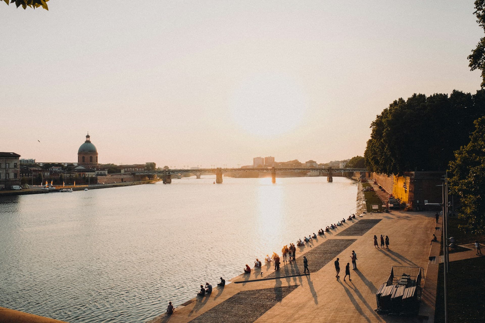 Toulouse et la Garonne
